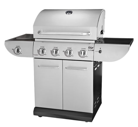 Master Chef Elite 4 Burner Barbecue