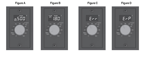 Grill Turismo Pellet Grill Control Panel