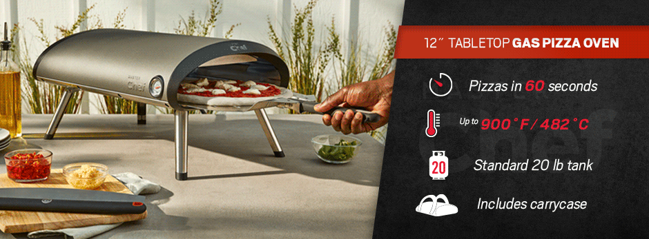 12" Tabletop Gas Pizza Oven