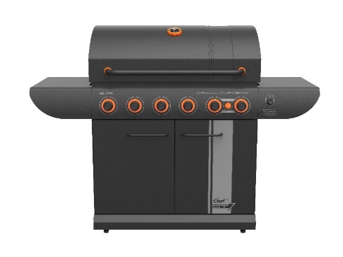 Grill Turismo™ 7-Burner Propane Barbecue with Convertible Valve System